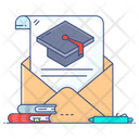 Educational Email Communication Academic Mail Icon