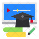 Graduate Books Screen Icon