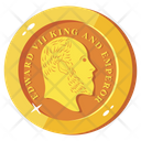 Edward Coin Edward Currency Gold Coin Icon