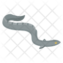 Eel Fish Aquatic Creature Seafood Icon