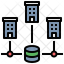 Efficient Infrastructure Organization Storage Icon