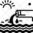 Effluent Flow Stream Icon