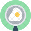 Egg Frying Cooking Icon