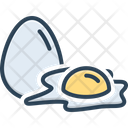 Egg Egg Shell Omelet Icon