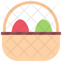 Egg Basket Egg Easter Egg Icon