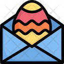 Egg In Envelope Icon