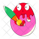 Egg Painting  Icon