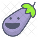 Eggfruit Eggplant Vegetable Icon