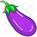 Brinjal Eggplant Aubergine Icon