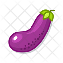 Eggplant Green Food Icon