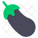 Eggplant Aubergine Vegetable Icon