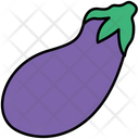 Eggplant Vegetable Organic Icon