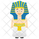 Egyptian Cartoon Boy Icon