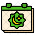 Calendar Ramadan Calendar Date Icon