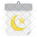 Eid Calendar Date Icon
