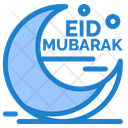 Eid Mubarak Moon Icon