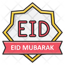 Eid Mubarik Wish Icon