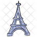 Eiffel Tower Landmark Lattice Tower Icon