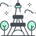 Eiffelturm Paris Frankreich Symbol