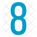 Eight Numbers Icon