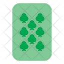 Eight Of Clubs Icon