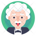 Avatar Einstein Professor Icon