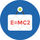 Einstein Formula Emc 2 Icon