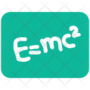 Einstein Formula Physics Icon