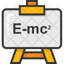 Emc 2 Einstein Physics Icon
