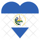 El Salvador Flag Icono