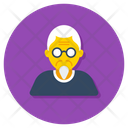 Elderly Old Man Senior Citizen Icon