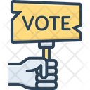 Election Ballot Poll Icon