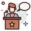 Election Campaign Election Speech Icon