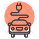Electric Car Charge Icon