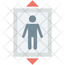 Electric Elevator Lift Icon
