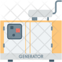 Electric Generator Electricity Icon