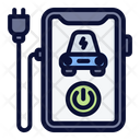 Electric App Car Icon