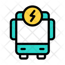 Electric Bus Bus Vehicle Icon