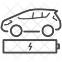Electric Car Car Charging Car Icon