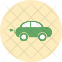 Car Energy Solar Icon