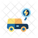 Electric Car Electric Vehicle Energy Icon
