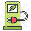 Electric Car Charger Power Station Station Icon