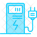 Electric Charge City Elements Battery Icon