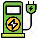 Electric Charging Station Icon