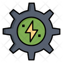 Gear Energy Solar Icon