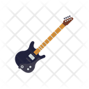 Electric Bass Guitar Icon