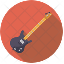 Electric Bass Guitar Icon
