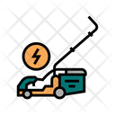 Electrical Lawn Mower Icon