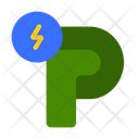 Electric Parking Icon