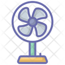 Electric Pedestal Fan Icon
